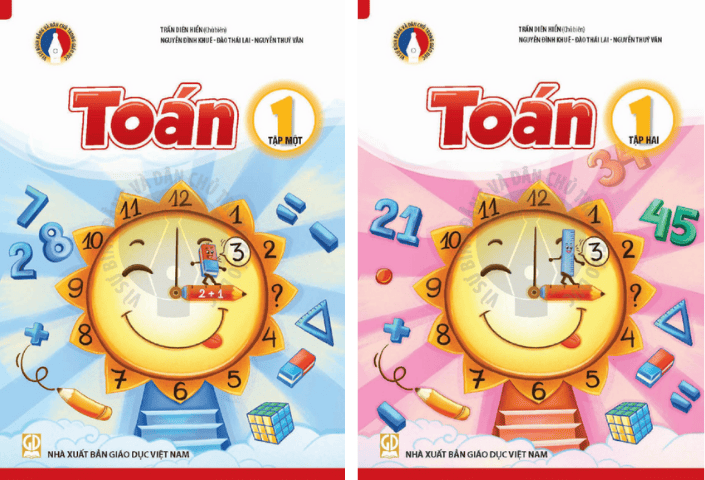 Chương trình toán lớp 1 bộ Vì sự bình đẳng và dân chủ trong giáo dục
